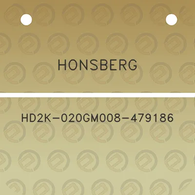 honsberg-hd2k-020gm008-479186