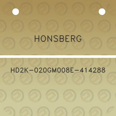 honsberg-hd2k-020gm008e-414288