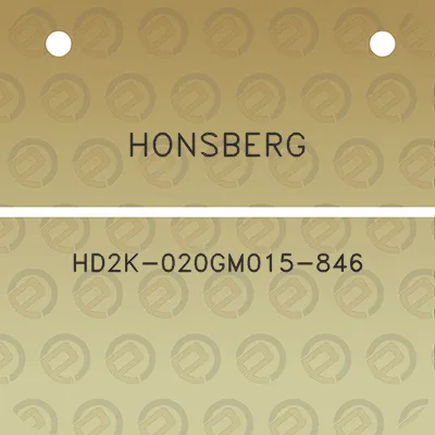 honsberg-hd2k-020gm015-846