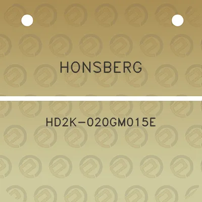 honsberg-hd2k-020gm015e