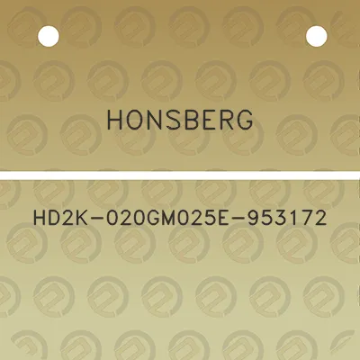 honsberg-hd2k-020gm025e-953172