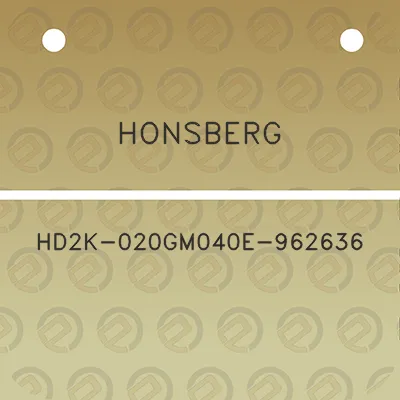 honsberg-hd2k-020gm040e-962636