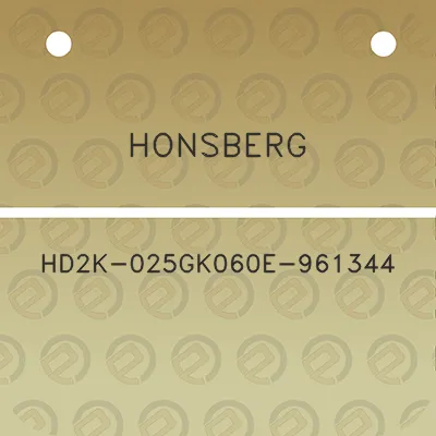 honsberg-hd2k-025gk060e-961344