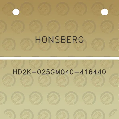 honsberg-hd2k-025gm040-416440