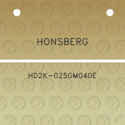 honsberg-hd2k-025gm040e