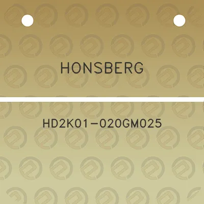 honsberg-hd2k01-020gm025