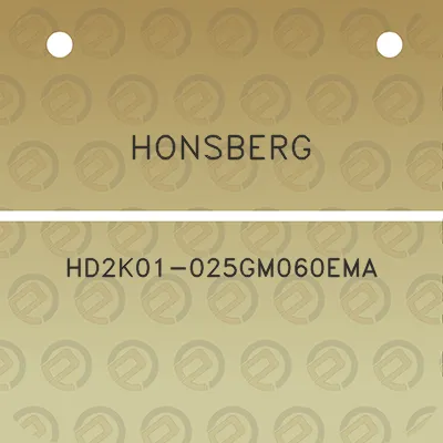 honsberg-hd2k01-025gm060ema