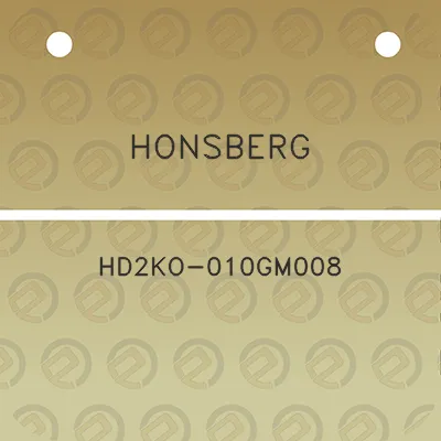 honsberg-hd2ko-010gm008