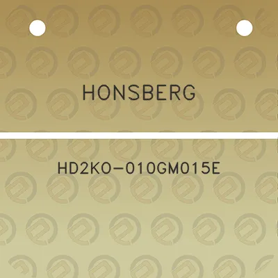 honsberg-hd2ko-010gm015e