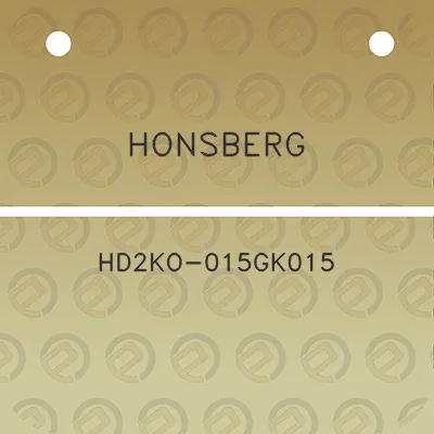 honsberg-hd2ko-015gk015