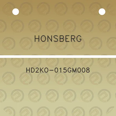 honsberg-hd2ko-015gm008