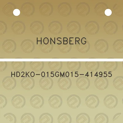 honsberg-hd2ko-015gm015-414955