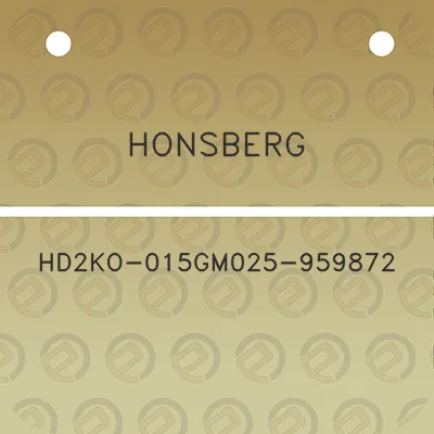 honsberg-hd2ko-015gm025-959872