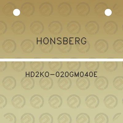 honsberg-hd2ko-020gm040e