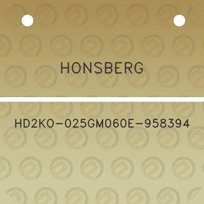 honsberg-hd2ko-025gm060e-958394