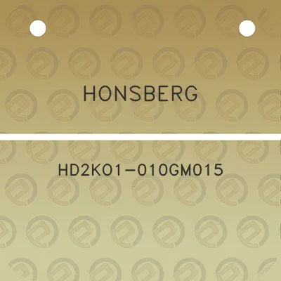 honsberg-hd2ko1-010gm015