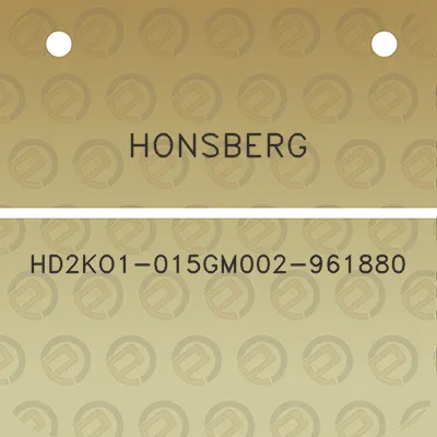 honsberg-hd2ko1-015gm002-961880