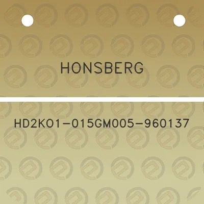 honsberg-hd2ko1-015gm005-960137