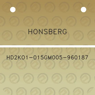 honsberg-hd2ko1-015gm005-960187