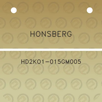 honsberg-hd2ko1-015gm005