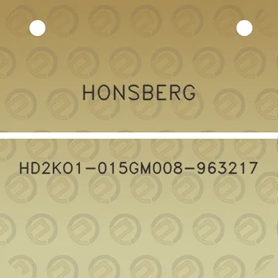 honsberg-hd2ko1-015gm008-963217