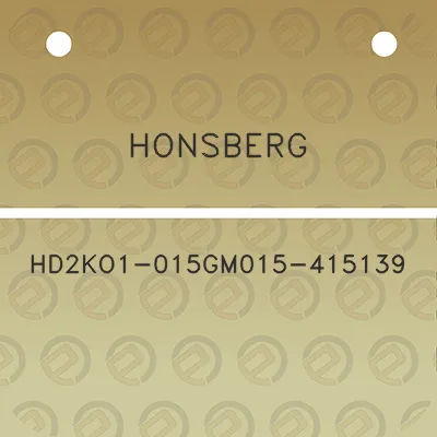 honsberg-hd2ko1-015gm015-415139