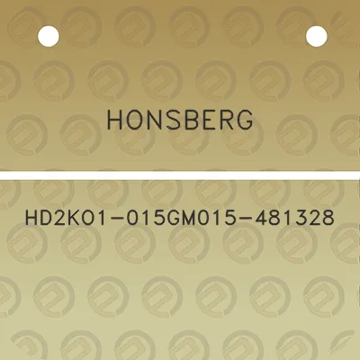 honsberg-hd2ko1-015gm015-481328