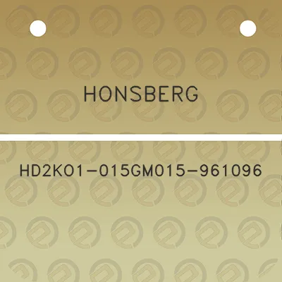 honsberg-hd2ko1-015gm015-961096