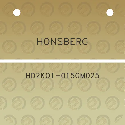 honsberg-hd2ko1-015gm025