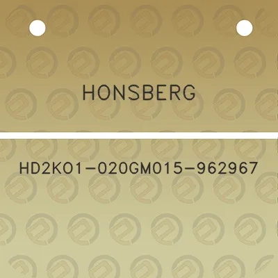 honsberg-hd2ko1-020gm015-962967