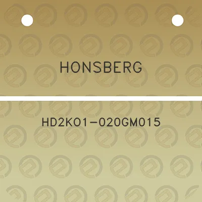 honsberg-hd2ko1-020gm015