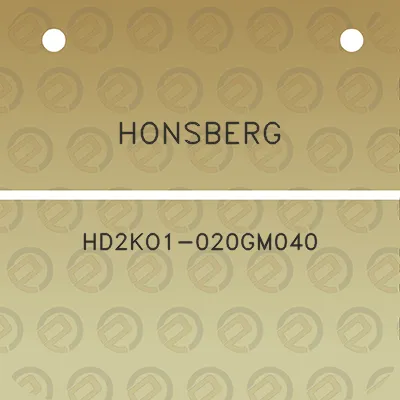 honsberg-hd2ko1-020gm040