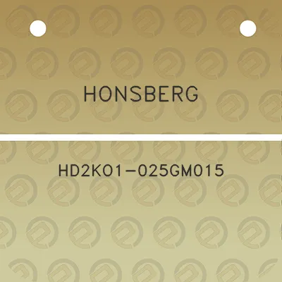 honsberg-hd2ko1-025gm015