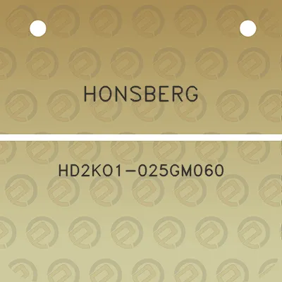 honsberg-hd2ko1-025gm060