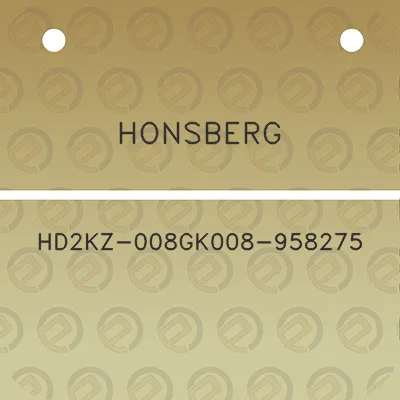 honsberg-hd2kz-008gk008-958275