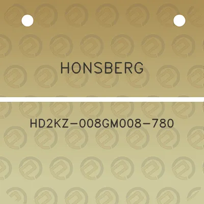 honsberg-hd2kz-008gm008-780