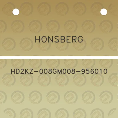 honsberg-hd2kz-008gm008-956010