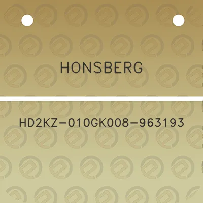 honsberg-hd2kz-010gk008-963193