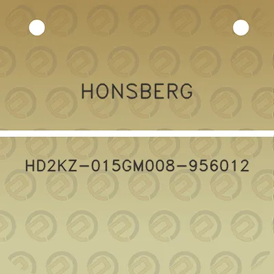 honsberg-hd2kz-015gm008-956012