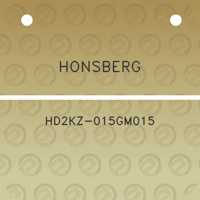 honsberg-hd2kz-015gm015