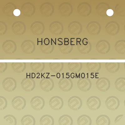 honsberg-hd2kz-015gm015e