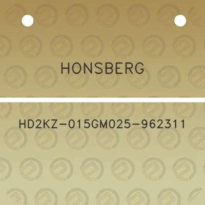 honsberg-hd2kz-015gm025-962311