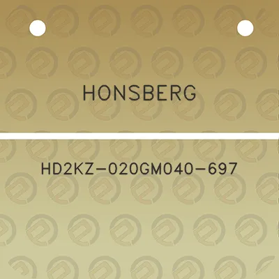 honsberg-hd2kz-020gm040-697