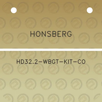 honsberg-hd322-wbgt-kit-co