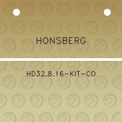 honsberg-hd32816-kit-co