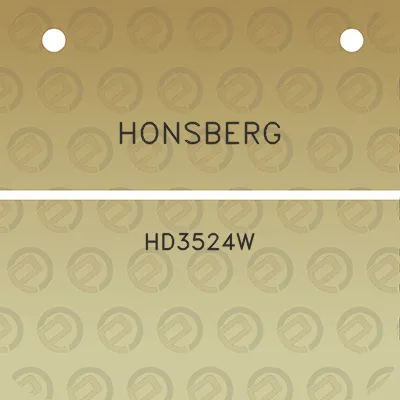 honsberg-hd3524w