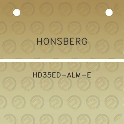 honsberg-hd35ed-alm-e