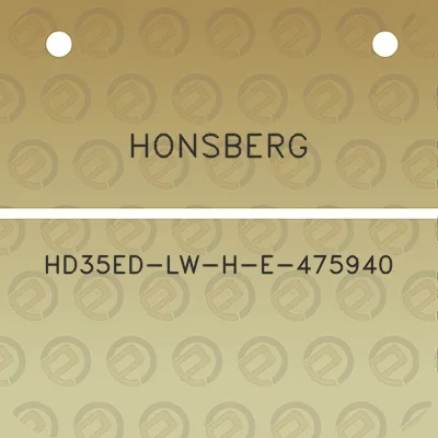 honsberg-hd35ed-lw-h-e-475940