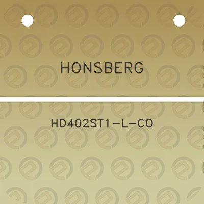 honsberg-hd402st1-l-co