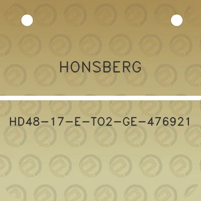 honsberg-hd48-17-e-to2-ge-476921